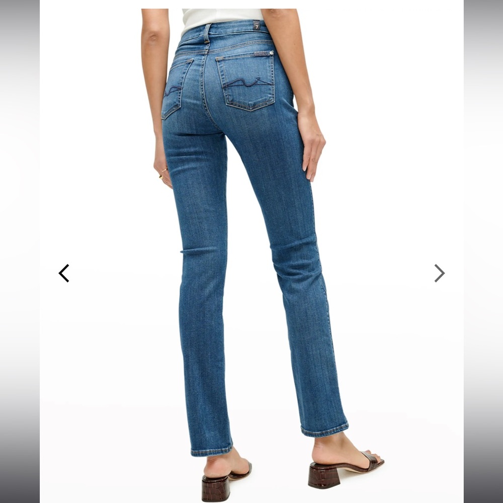 7 For All Mankind “Kimmie” Straight Leg Jeans Sz 30 Like-New